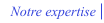Notre expertise
